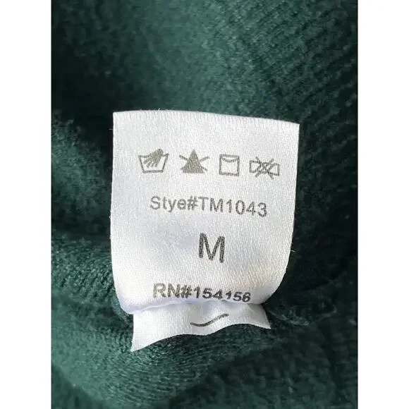 All:Row Womens Green Long Sleeve Sweatshirt Size Medium - Picture 9 of 11